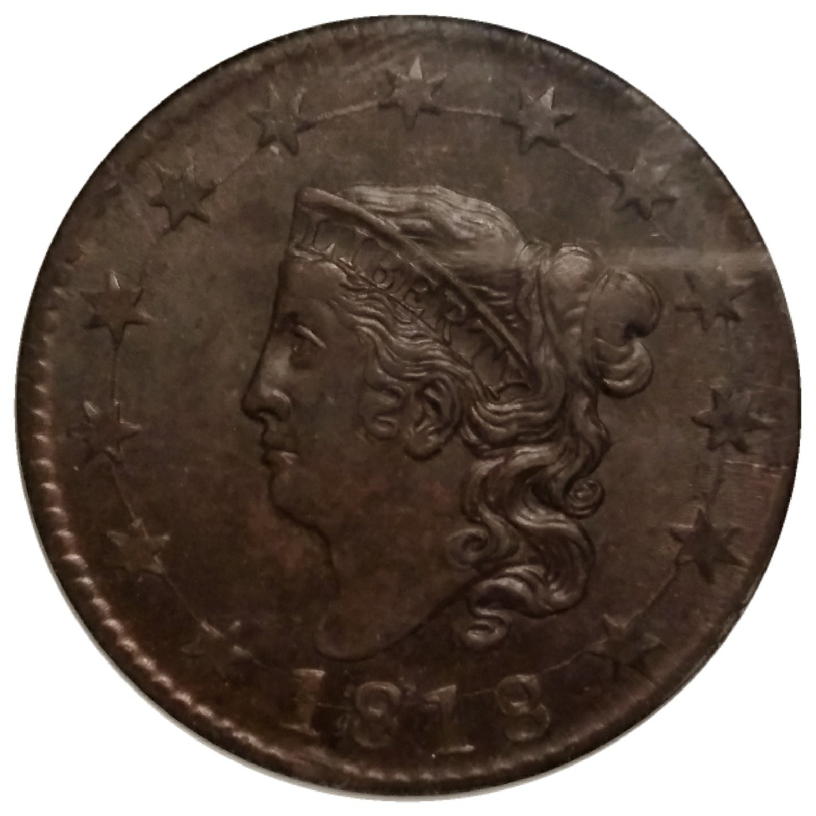 1818-1c-Matron-Head-Large-Cent-#3